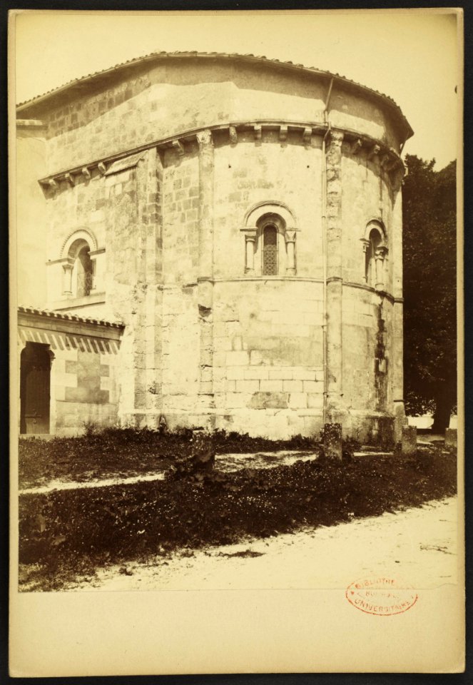 Eglise Saint-Martin de Listrac-Médoc - J-A Brutails - Université Bordeaux Montaigne - 0093