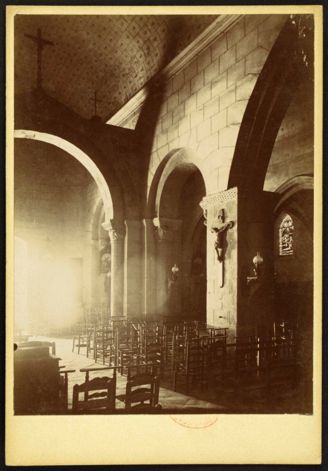 Eglise Saint-Pierre-ès-Liens de Préchac - J-A Brutails - Université Bordeaux Montaigne - 0125