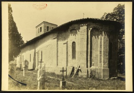 Eglise Saint-Pierre de Lagorce - J-A Brutails - Université Bordeaux Montaigne - 1135 photo