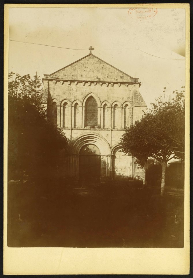 Eglise Saint-Séverin de Nieul-le-Virouil - J-A Brutails - Université Bordeaux Montaigne - 1441