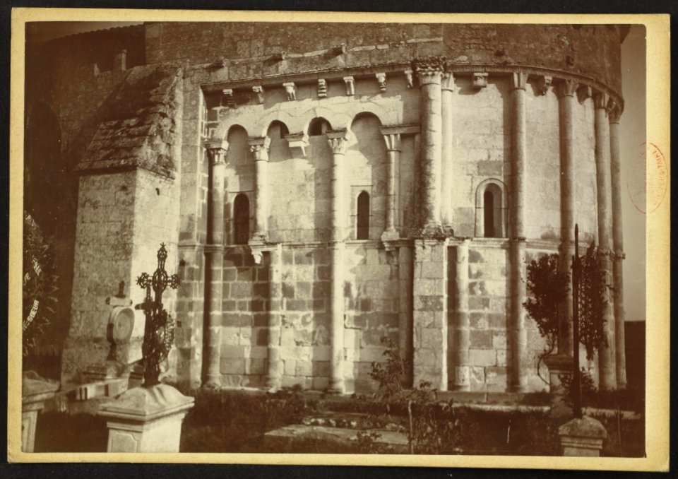 Eglise Saint-Quentin de Saint-Quentin-de-Baron - J-A Brutails - Université Bordeaux Montaigne - 1019