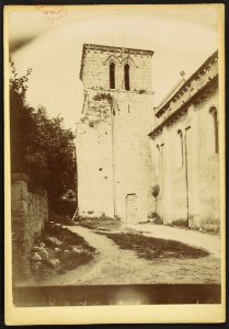 Eglise Saint-Vincent de Villeneuve - J-A Brutails - Université Bordeaux Montaigne - 0153