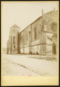Eglise Saint-Sauveur-et-Saint-Martin de Saint-Macaire - J-A Brutails - Université Bordeaux Montaigne - 0371