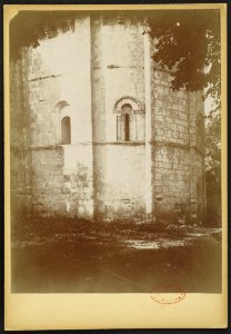 Eglise Sainte-Marie de Saint-Sauveur - J-A Brutails - Université Bordeaux Montaigne - 0405