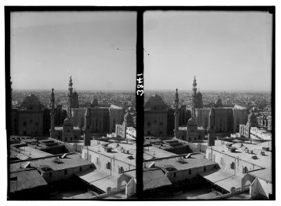 Egypt. Cairo and Memphis, etc. Cairo. Mosque of Ibn Tulun. Taken from the Citadel LOC matpc.02909
