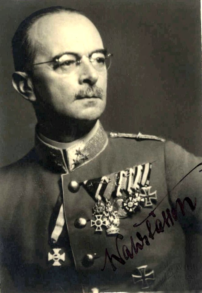 Egon Freiherr von Waldstätten 1922, Träger des MMTO