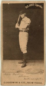 Egyptian Healey, Indianapolis Hoosiers, baseball card portrait LCCN2007686415