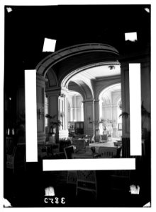 Egyptian hotels Ltd., Cairo. Continental Savoy Hotel. Interior. The main lounge LOC matpc.02918
