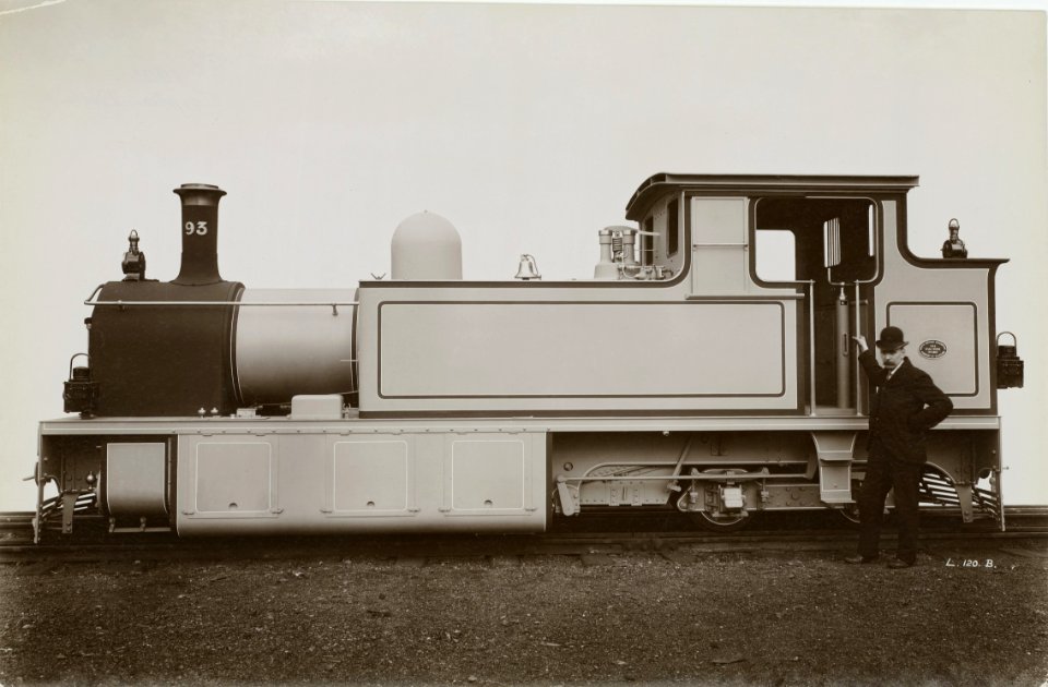 Egyptian Delta Light Railway 0-6-4T steam locomotive Nr. 93 (North British Locomotive Works, NBL 16860 - 1905)