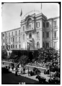 Egyptian hotels Ltd., Cairo. Shepheard's Hotel. Exterior LOC matpc.02915