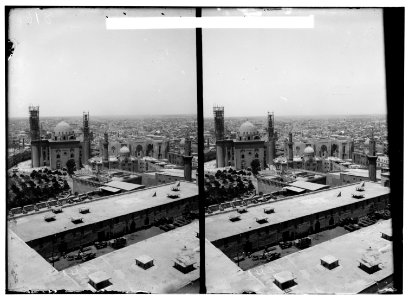 Egyptian views; Cairo (Masr). Cairo from the Citadel LOC matpc.01460