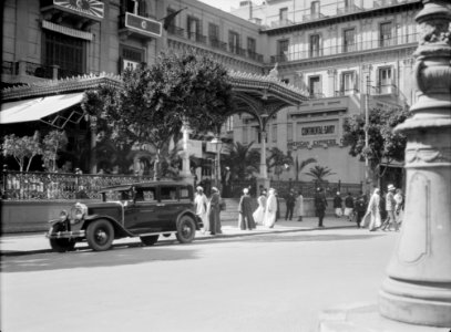 Egyptian Hotels, Ltd, Cairo. Continental Savoy Hotel. Entrance on the Opera Square LOC matpc.15587
