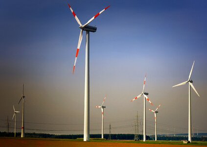 Wind generator power generation photo
