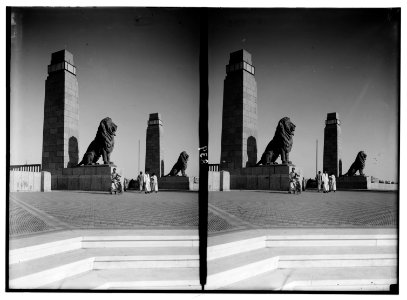 Egyptian views; Cairo (Masr). Kasr En-Nil, bridge over the Nile LOC matpc.01479