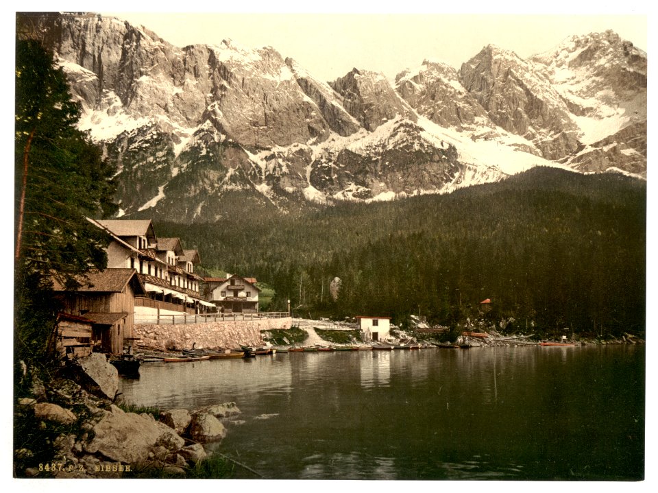 Eibsee, general view, Upper Bavaria, Germany-LCCN2002696215