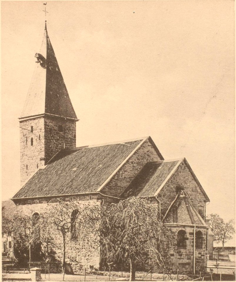 Eichlinghofen alte Kirche um 1893