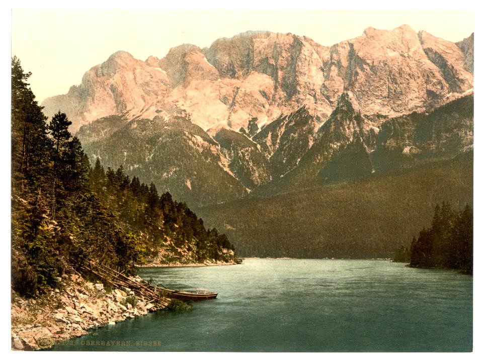 Eibsee, general view, Upper Bavaria, Germany-LCCN2002696216