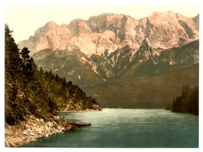 Eibsee, general view, Upper Bavaria, Germany-LCCN2002696216