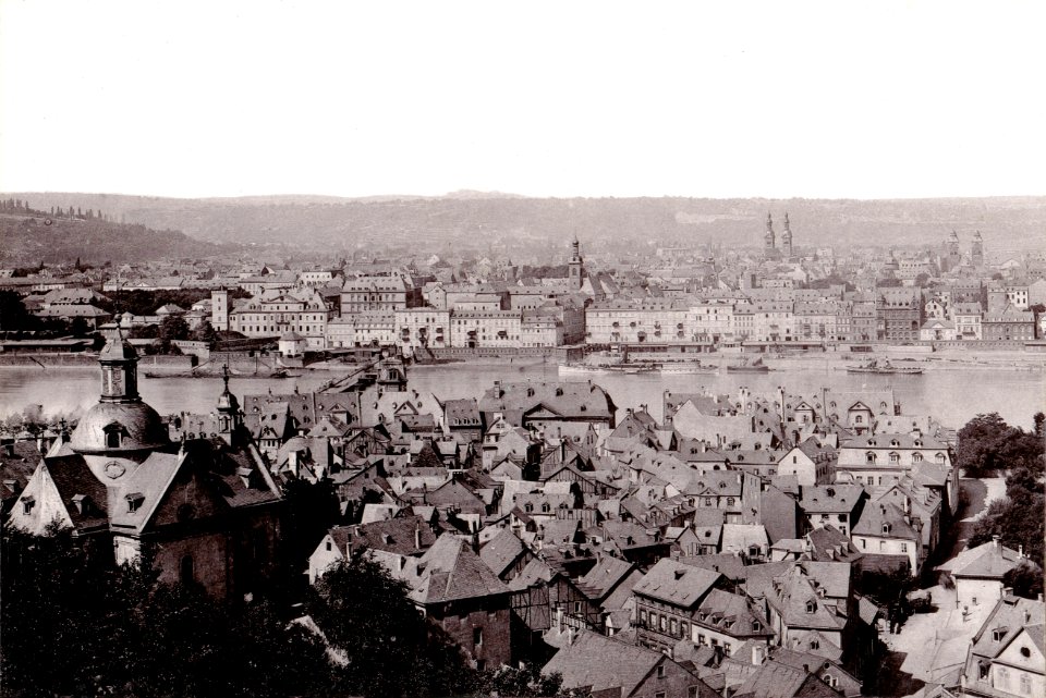 Ehrenbreitstein und Koblenz, 1888