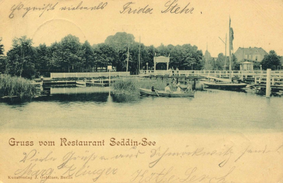 Eichwalde, Brandenburg - Restaurant Seddinsee (Zeno Ansichtskarten)