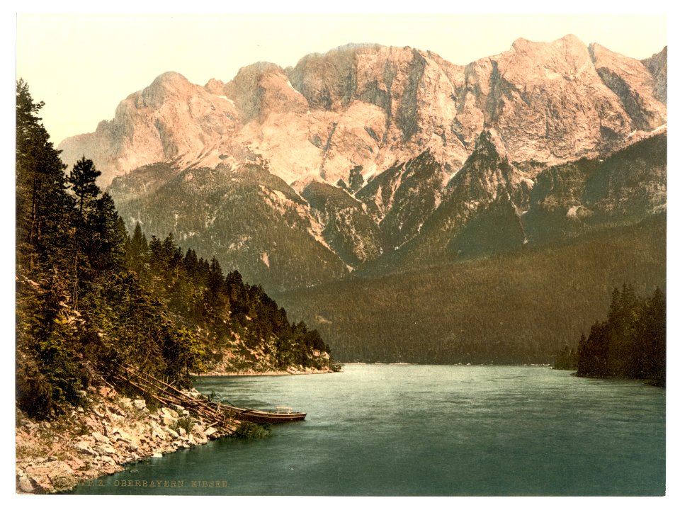 Eibsee, general view, Upper Bavaria, Germany-LCCN2002696216