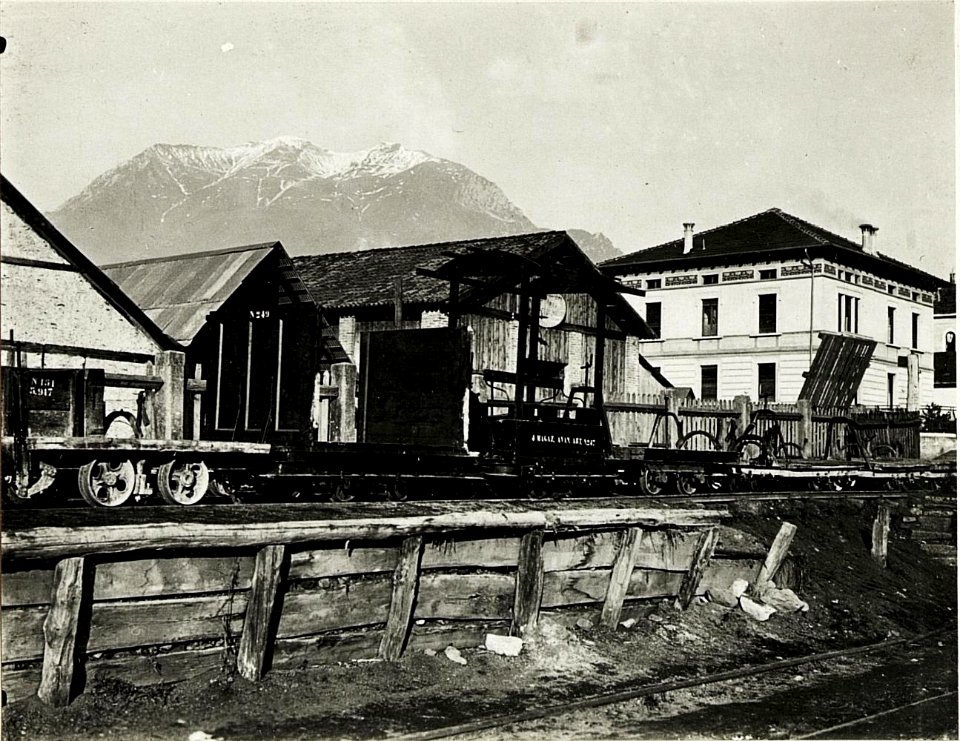 Eigene Feldbahn bei Belluno. (BildID 15417571)