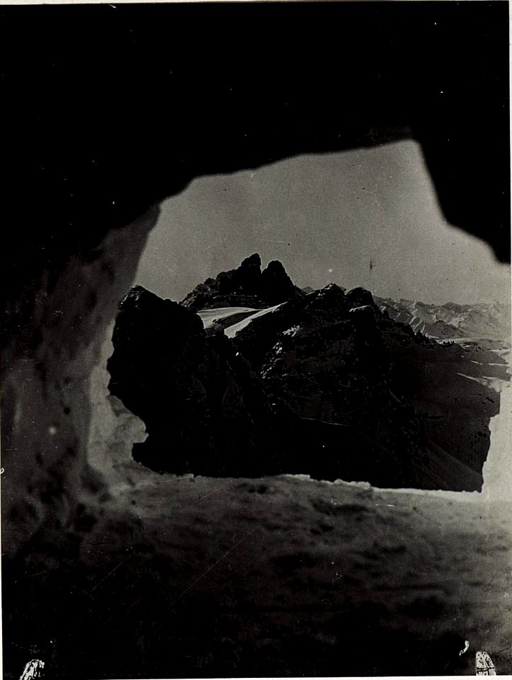 Eigene Elferscharte, Dreizinnen, Einser, von Schneetunnel auf Rotwand gesehen. (BildID 15577980)