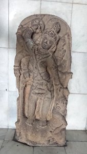 Eight Hands Durga Mahisasuramardini Statue 5512