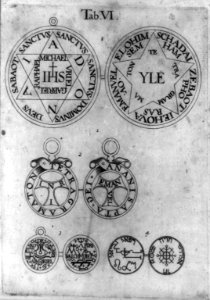 Eight amulets in different languages LCCN2003653722