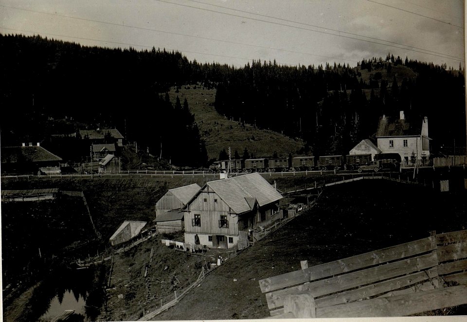 Ein Sanitätszug am Borgopass an der Grenze zu Rumänien, 31.10.1916 (BildID 15549047)