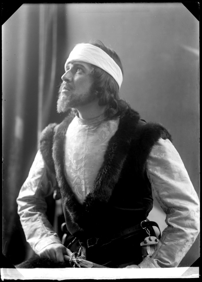 Einar Fröberg in Monna Vanna at Svenska teatern 1903 - SMV - NF013