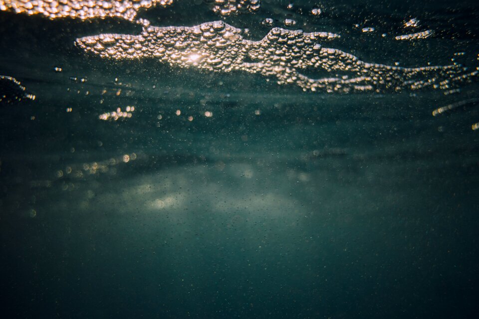 Water nature underwater