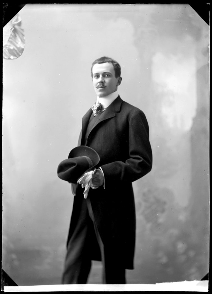 Einar Fröberg, rollporträtt - SMV - GF047