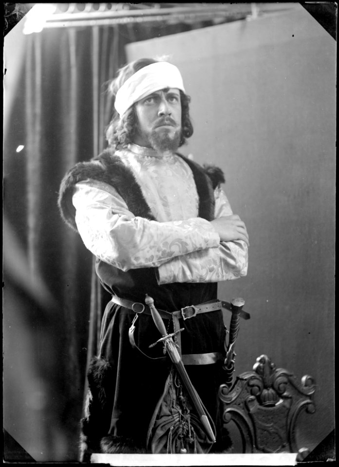 Einar Fröberg, rollporträtt - SMV - GF055