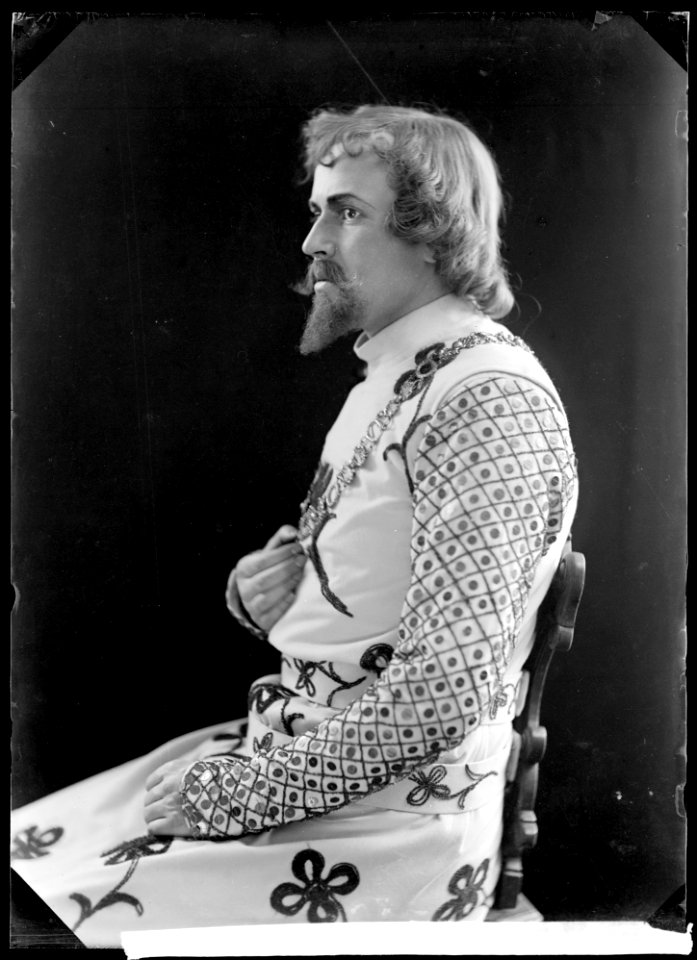 Einar Fröberg, rollporträtt - SMV - GF049