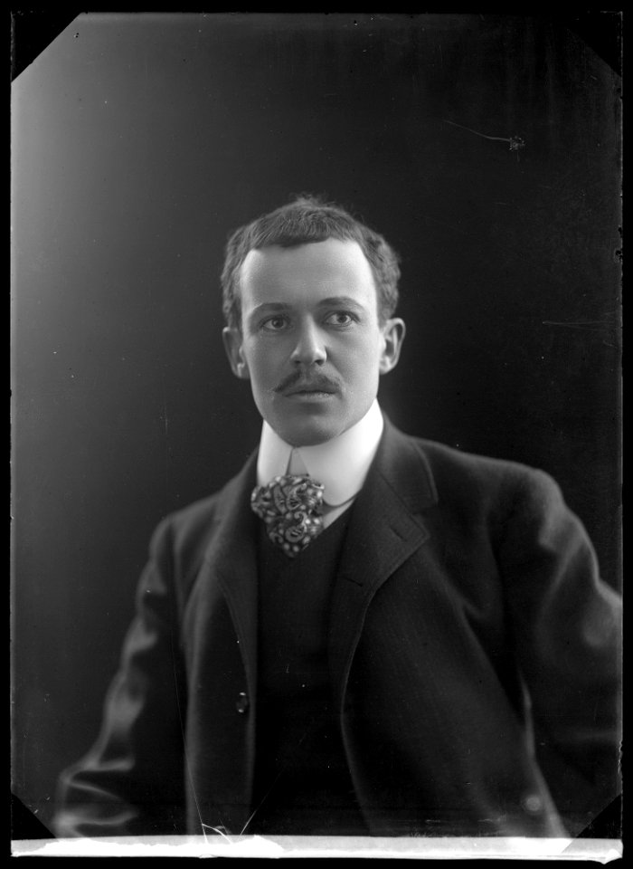 Einar Fröberg, rollporträtt - SMV - NF081