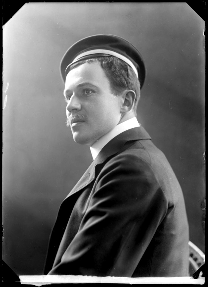 Einar Fröberg, rollporträtt - SMV - GF046