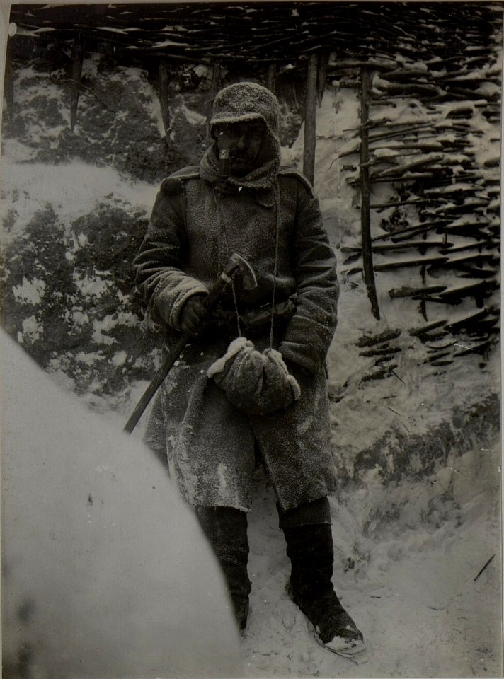 Ein Zigeuner beim Inf.Rgt.Nro.19 in Rarancze. (BildID 15448907)