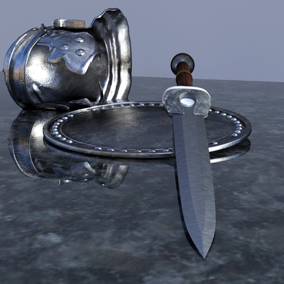 Weapon metal middle ages