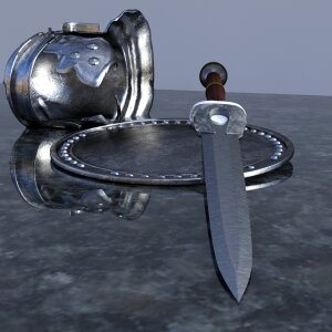 Weapon metal middle ages