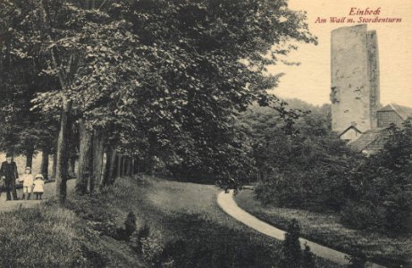 Einbeck, Niedersachsen - Am Wall mit Storchenturm (Zeno Ansichtskarten)