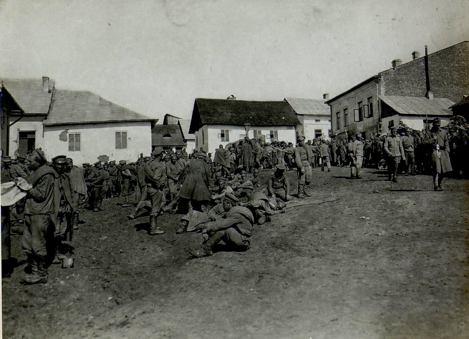 Eingebrachte russische Gefangene in Podhajce (BildID 15524747)