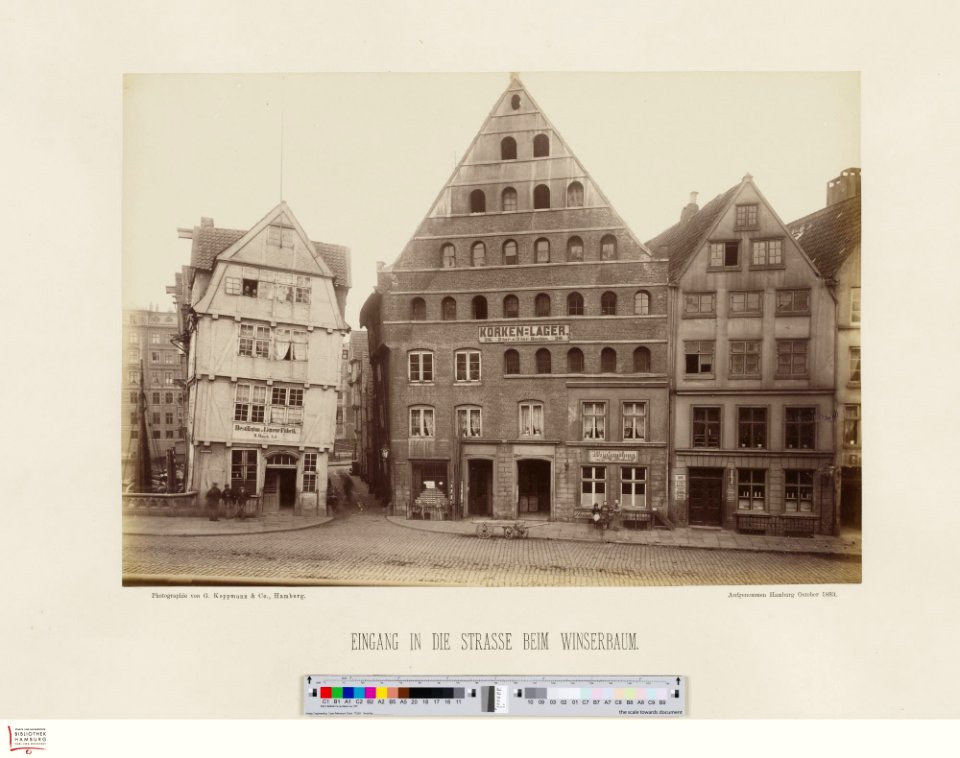 Eingang in die Strasse beim Winserbaum