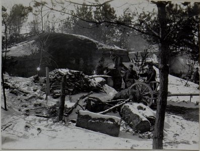 Eingebaute Küche des Gefechtstrain von Landwehrinfanterieregiment 1 (BildID 15457242)