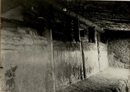 Eingedeckter Schiess-Stand. Aufgenommen am 3.IV.1916. Honved 11. (BildID 15536653)