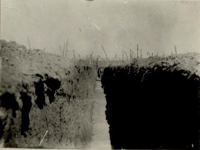 Eingang zum Horchposten. Aufgenommen beim I.Rgt.Nr.65. (BildID 15536772)