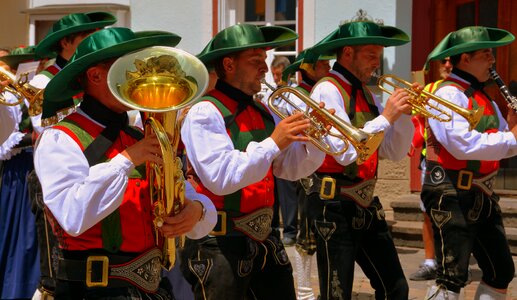 South tyrol trumpet trombone photo