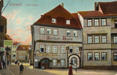 Eisenach (Thür.), Thüringen - Lutherhaus (2) (Zeno Ansichtskarten)