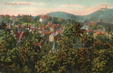 Eisenach (Thür.), Thüringen - Marienhöhe (Zeno Ansichtskarten)