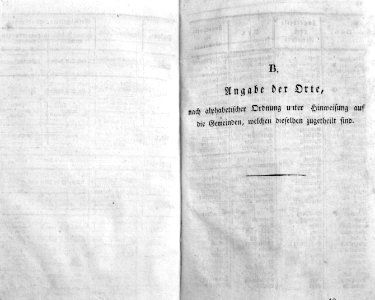 Eintheilung OA Ravensburg 1826 37
